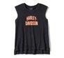 Essential Arched Font Cap Sleeve Tank - Harley