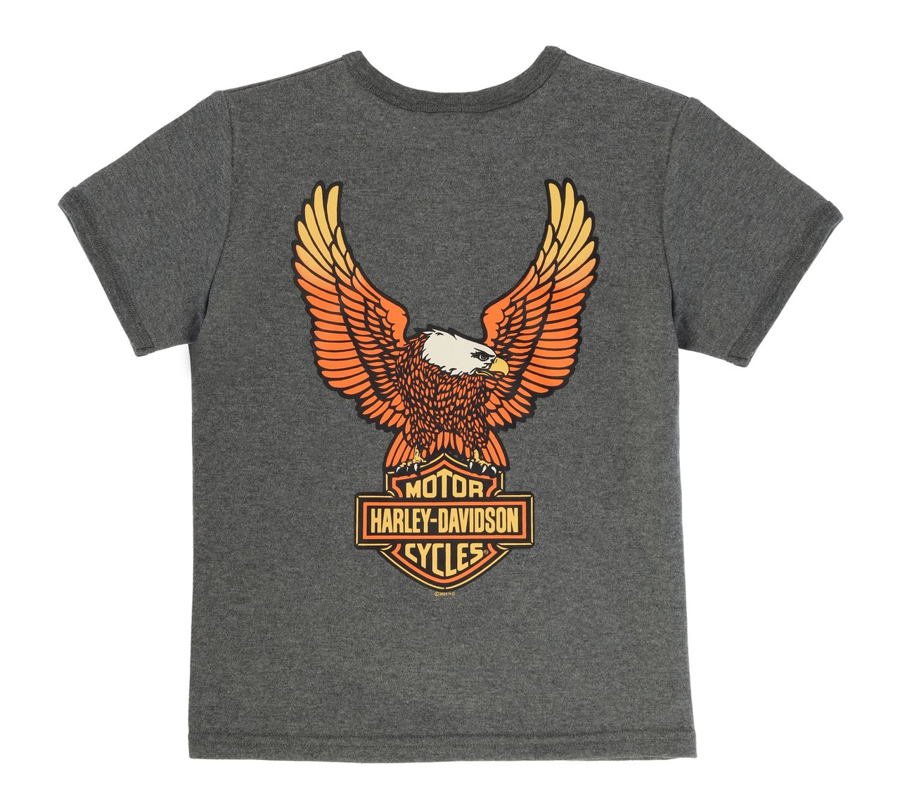 boys tshirt with H-D emblem and eagle
